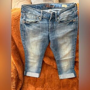 Mavi Light Blue Ankle Jeans